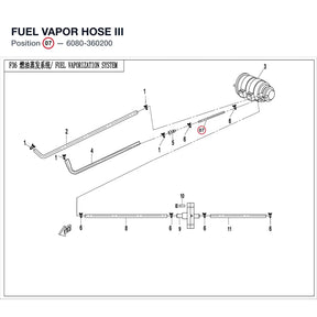 FUEL VAPOR HOSE III product image