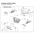 CUSHION SLEEVE, PANEL product image