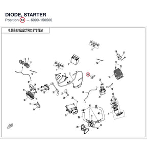DIODE, STARTER product image