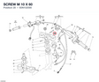 SCREW M 10 X 60