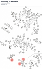 Diagram preview: Bushing 10,4x20x25 (C0800001002500)