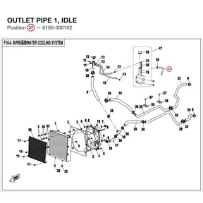 OUTLET PIPE 1, IDLE product image