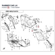 RUBBER CAP, LH product image