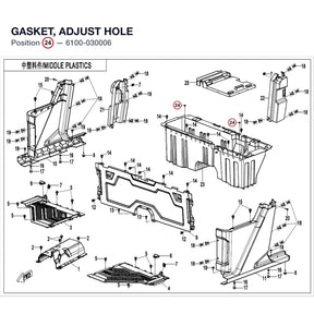GASKET, ADJUST HOLE product image