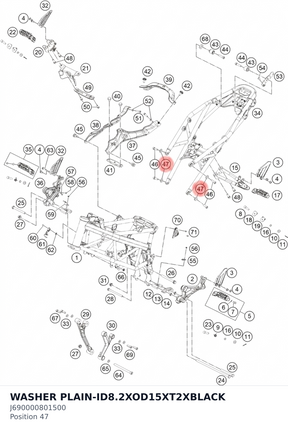Diagram preview: WASHER PLAIN-ID8.2XOD15XT2XBLACK (J690000801500)