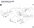REAR BRAKE CALIPER