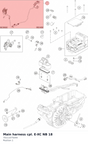 Diagram preview: Main harness cpl. E-XC NB 18 (70111075044)