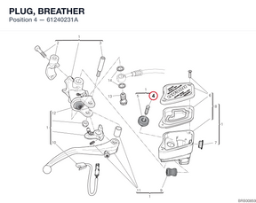 PLUG, BREATHER 61240231A diagram position