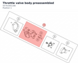 Diagram preview: Throttle valve body preassembled (55741001166)