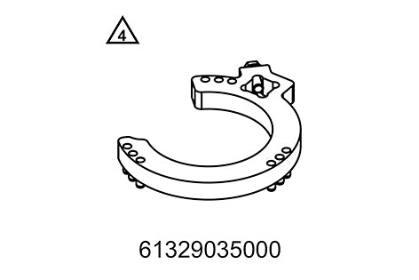 TIGHTENER SPLIT GREAR ASSY product image