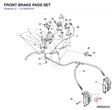 FRONT BRAKE PADS SET