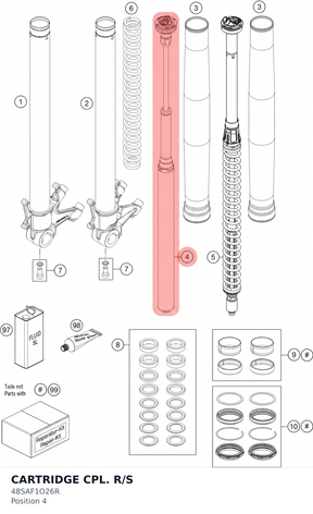 Diagram preview: CARTRIDGE CPL. R/S (48SAF1O26R)