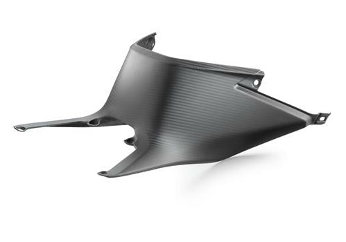 Fuel tank fairing, rear, carbon