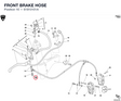 FRONT BRAKE HOSE