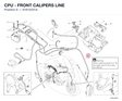 CPU - FRONT CALIPERS LINE