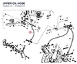 UPPER OIL HOSE