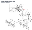 PUMP-SHUNT VALVE PIPE