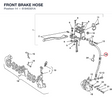 FRONT BRAKE HOSE