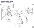 FRONT BRAKE HOSE