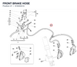 FRONT BRAKE HOSE