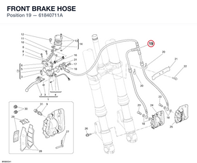 FRONT BRAKE HOSE