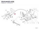 REAR BRAKE HOSE