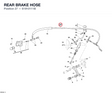REAR BRAKE HOSE