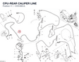 CPU-REAR CALIPER LINE 61910951A diagram position