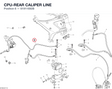 CPU-REAR CALIPER LINE 61911692B diagram position