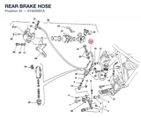 REAR BRAKE HOSE