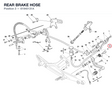 REAR BRAKE HOSE