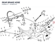 REAR BRAKE HOSE