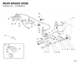 REAR BRAKE HOSE