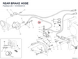 REAR BRAKE HOSE
