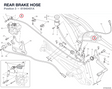 REAR BRAKE HOSE 61940401A diagram position