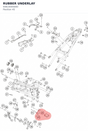 Diagram preview: RUBBER UNDERLAY (93615005000)
