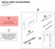Diagram preview: DECAL PART ACCESSORIES (78108298000)