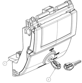Top case lock product image