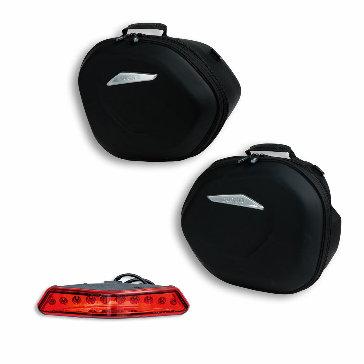 Pair of semi-rigid side panniers (DIAVEL)