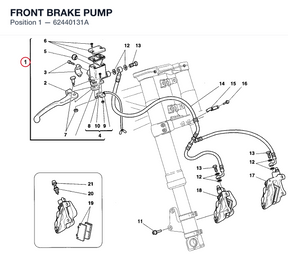 FRONT BRAKE PUMP