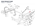 REAR BRAKE PUMP 62540051A diagram position