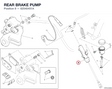 REAR BRAKE PUMP 62540451A diagram position