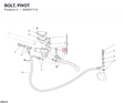 BOLT, PIVOT 62640111A diagram position