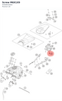 Diagram preview: Screw M6X1X9 (93008020060)