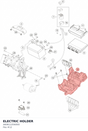 Diagram preview: ELECTRIC HOLDER (A60611056000)