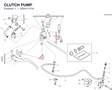 CLUTCH PUMP 63041121A diagram position