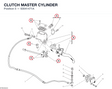 CLUTCH MASTER CYLINDER 63041471A diagram position