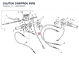 CLUTCH CONTROL PIPE