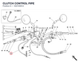 CLUTCH CONTROL PIPE