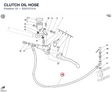 CLUTCH OIL HOSE